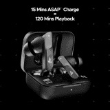 boAt Nirvana X TWS Bluetooth Earbuds | Cosmic Onyx