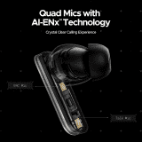 boAt Nirvana X TWS Bluetooth Earbuds | Cosmic Onyx
