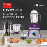 Prestige Prism Mixer Grinder | 750 Watts | 4 Jars