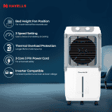 Havells Convertible Desert Air Cooler | 80 L | Grey