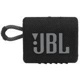 JBL Go 3 Eco Wireless Ultra Portable Bluetooth Speaker | Rugged Fabric Design | Waterproof | Black