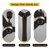 Atomberg Renesa Elite Ceiling Fan | 1200 mm | 3 Blade | BLDC Motor with Remote | Blaze Brown