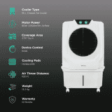 Bajaj Shield Series Specter Air Cooler | 55 L | White