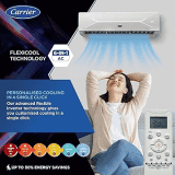 Carrier 19K XCEL LUMO FXi ALPHA HYBRIDJET Split Air Conditioner | 1.5 Ton | 3 Star | White