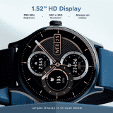 boAt Primia Celestial Smartwatch | Cyan Blue