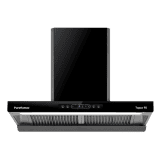 Pureflames Topaz 90 Chimney | 90 cm | dark grey body