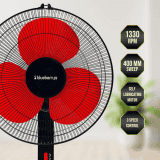 Blueberry JAZZ PRO High Speed Pedestal Fan | 55 Watts | 3 blade | Multi color