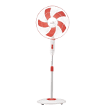 V Guard Finesta STS Prime II Pedestal Fan | 400MM | White Red