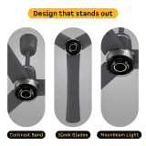 Atomberg Renesa Elite Ceiling Fan | 1200 mm | BLDC  with Remote Control & LED Indicators | Pebble Grey