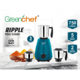 Greenchef Riple Mixer Grinder | 3 Jars | 750 W