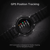 boAt Wave Force 3 BT Calling Smartwatch | GPS Position Tracking | Active Black