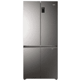 Haier Frost Free French Convertible Refrigerator | 520 L | Inox Steel | HRB-600IS-P