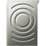 Bosch Series 8 washing machine | 11 kg | front loader | Silver inox