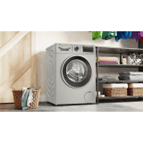 Bosch Series 8 washing machine | 11 kg | front loader | Silver inox