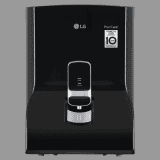 LG RO + Carbon Filter Water Purifier | 8L | Stainless Steel Tank | Solid Black | WW131NP
