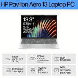 HP Pavilion Aero Thin & Light Laptop | AMD Ryzen 5 Ryzen 5 8640U | 16 GB | 512 GB SSD | Silver | 13-BG0016AU