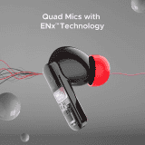 boAt Airdopes Ultra Plus TWS Ear Earbuds | Wireless Earbuds with 50 Hours | Midnight Black