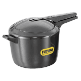 Hawkins Futura Hard Anodised Pressure Cooker | 9 L | Black | FP90