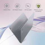 Lenovo Yoga Slim 6 Thin and Light Laptop | Intel Core i5 13th Gen 13500H |16 GB | 512 GB SSD | Storm Grey | 83E00004IN