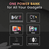 Portronics PowerPod 20K Advanced Power Bank | 20000 mAh | Black