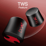 boAt Stone Uno Bluetooth Speaker | 6HRS Battery | 3W | Raging Black