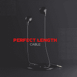 boAt Bassheads 104 in Ear Wired Earphones | Black