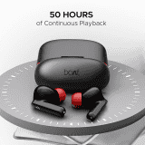 boAt Airdopes Ultra Plus TWS Ear Earbuds | Wireless Earbuds with 50 Hours | Midnight Black