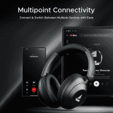 boAt  Rockerz 650 Pro Bluetooth Wireless Headphone | Fast Charge | Dolby Audio | Iris Black