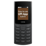 Nokia 106 4G Keypad Phone | Long-Lasting Battery | Charcoal