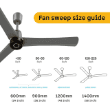 Atomberg Renesa Elite Smart Ceiling Fan | 1200 mm | with Remote | Sand Grey