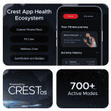 Boat Lunar Orb Smartwatch | AMOLED Display |  BT Calling | Metal Grey