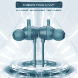 boAt Rockerz 255 Touch in Ear Neckband | Spatial Audio | Full Touch Controls | Teal Green