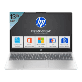 HP 15 Laptop |  Intel Core i3 13th Gen 1315U | 8GB | 512GB SSD |  Natural Silver | 15-FD0465TU