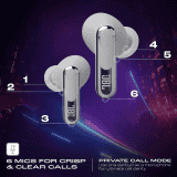 JBL Live Beam 3 TWS Earbuds | Silver