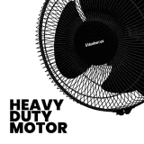 Blueberry's Ozon 12 Wall Fan | 80 Watts