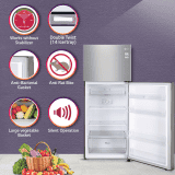 LG Double Door Refrigerator | 380L | 2 Star | Smart Inverter Compressor | Shiny Steel | GL-S412SPZY FPZZEBN