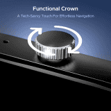 boAt Wave Spectra  Smart Watch  | AMOLED Display | Steel Black