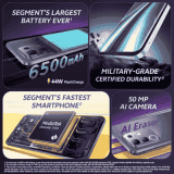 Vivo T4x 5G | 6GB | 128GB | Pronto Purple