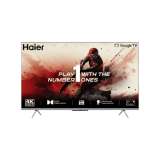 Haier 4K Smart Google TV | 140cm(55 Inch) | With Hands Free Voice Control | 55P7GT