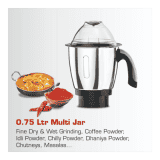 Vidiem Eva Prime Mixer Grinder |  750W | 3 Jars | Black