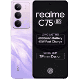 realme C75 5G | 6 GB | 128 GB | Purple Blossom