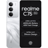 realme C75 5G | 6 GB | 128 GB | Lily White