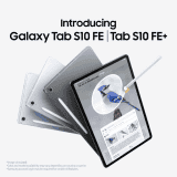 Samsung Galaxy Tab S10 FE+ Tablet | Wi-Fi+5G |  12 GB |  256 GB | Silver | X626