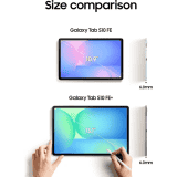 Samsung Galaxy Tab S10 FE+ Tablet | Wi-Fi+5G |  12 GB |  256 GB | Silver | X626