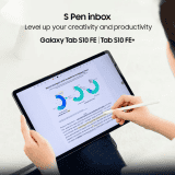 Samsung Galaxy Tab S10 FE+ Tablet | Wi-Fi+5G |  12 GB |  256 GB | Silver | X626