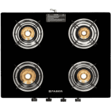 Faber Cooktop Spark 4BB BK | 4 Burners | Brass Manual Hob | Black