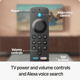 Amazon Fire TV Stick HD | Alexa Voice Remote | Dolby Encoded Audio Support | Black | B0CQN2BHW8