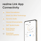 realme Buds Wireless 5 ANC Neckband | 50dB ANC | 13.6mm | Midnight Black
