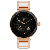 Titan Elixir Smart Watch for Women | 3.04 CM | AMOLED | Rose Gold & White