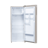 Haier Direct Cool Single Door Refrigerator | 215 L | 3 Star | HRD-2353BNS-P | Nickel Steel Finish